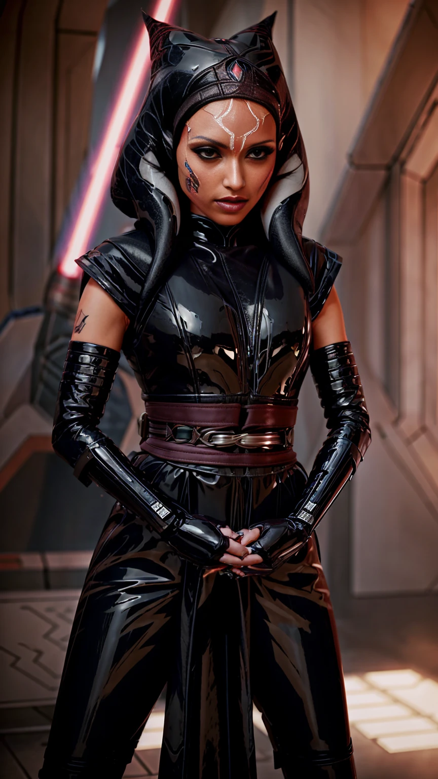 AHSOKA Brainwashed by the GALACTIC EMPIRE. (((WEARING SEDUCTIVE LATEX)))
