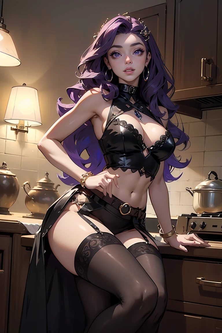 (whole body:1.5),octane rendering, 8K, best quality, masterpiece, illustration, extremely delicate and beautiful, detailed,extremely detailed,CG,Unite,wallpaper,Astonishing, fine details, realistic art: 1.2 ,masterpiece, best quality, official art, extremely detailed CG Unite 8K wallpaper,1 girl, , stretching pose, at a minimalist white palace ,wearing glossy black underwear, at night,   skinny body, seductive facial expression,, wide open eyes, yellow eyes, green hair, trendy hair style,  red lipstick, red cheeks ,pretty symetrical face, shiny wet skin, oiled skin, dark brown skin, lots of freckles, pale complexion, thin waist, narrow hips, long legs, skinny body, large breasts, looking up,, Realistic photos, (hiqcgbody) ,perfect female figure, facing away from viewer, looking back over shoulder, showing her ass