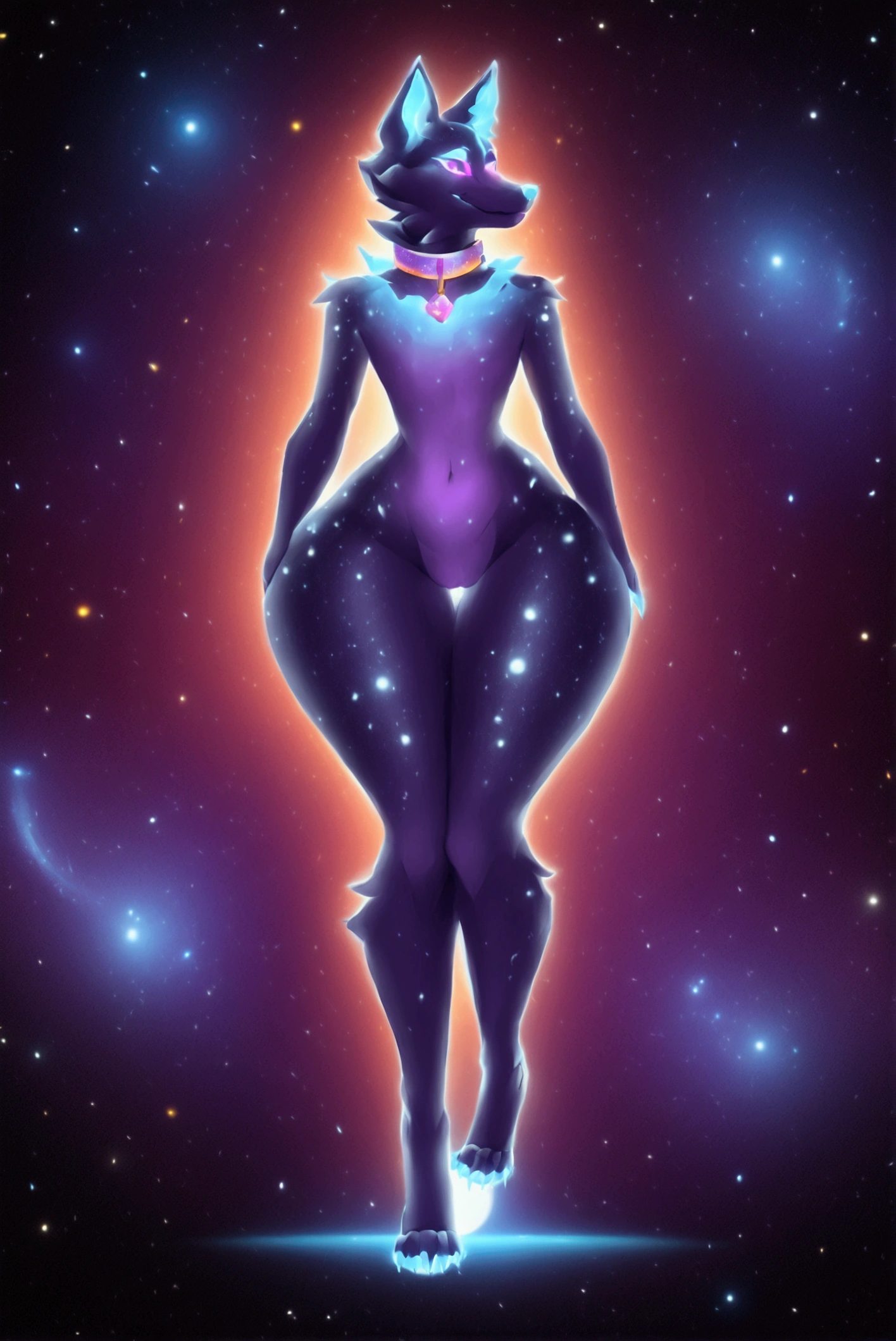 Cosmic wolf / furry FemBoy / whide hips / big thigh / small legs / and a thicker butt / whide hips / with galaxies and stars on his body / a little more quality and a little more thigh / FemBoy whide hips / more rear / big thigh / what a piece of beauty is blue /  bigger cinnamon nails  / bigger thigh  /  purple furry cat FemBoy whide hips with a necklace with a moon /  yellow and orange dog with a coru sol collar 