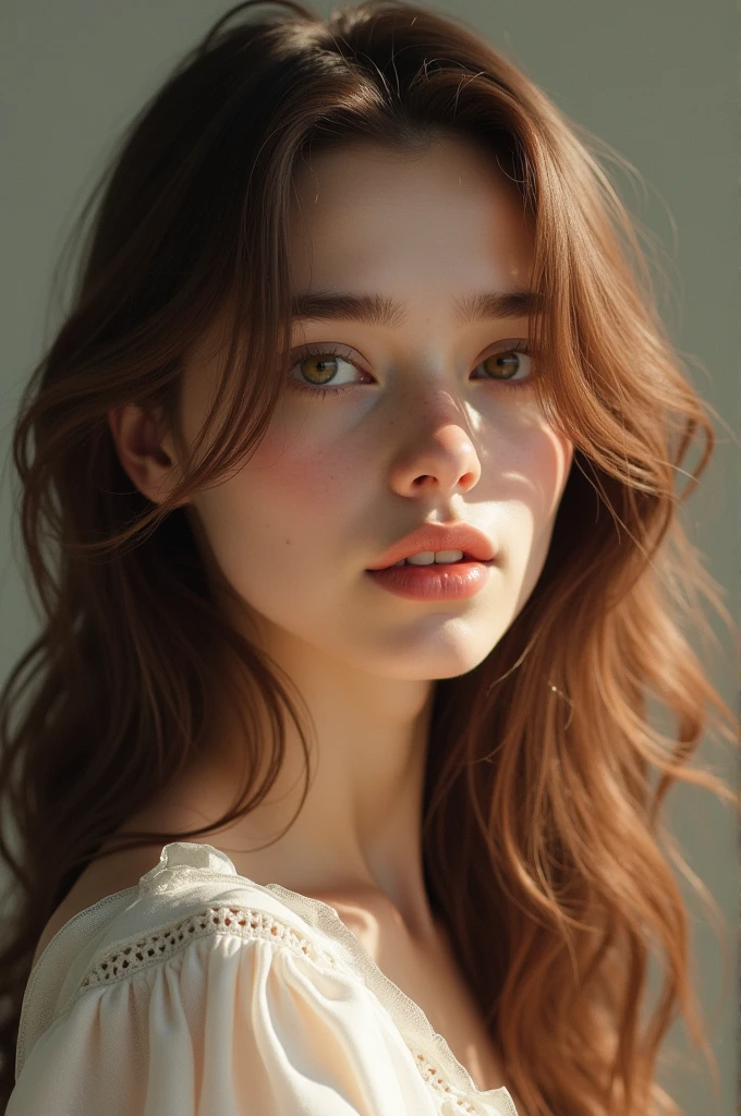 1 fille, Seins, Rougi, Yeux bleus, lightskin, De Derrière,