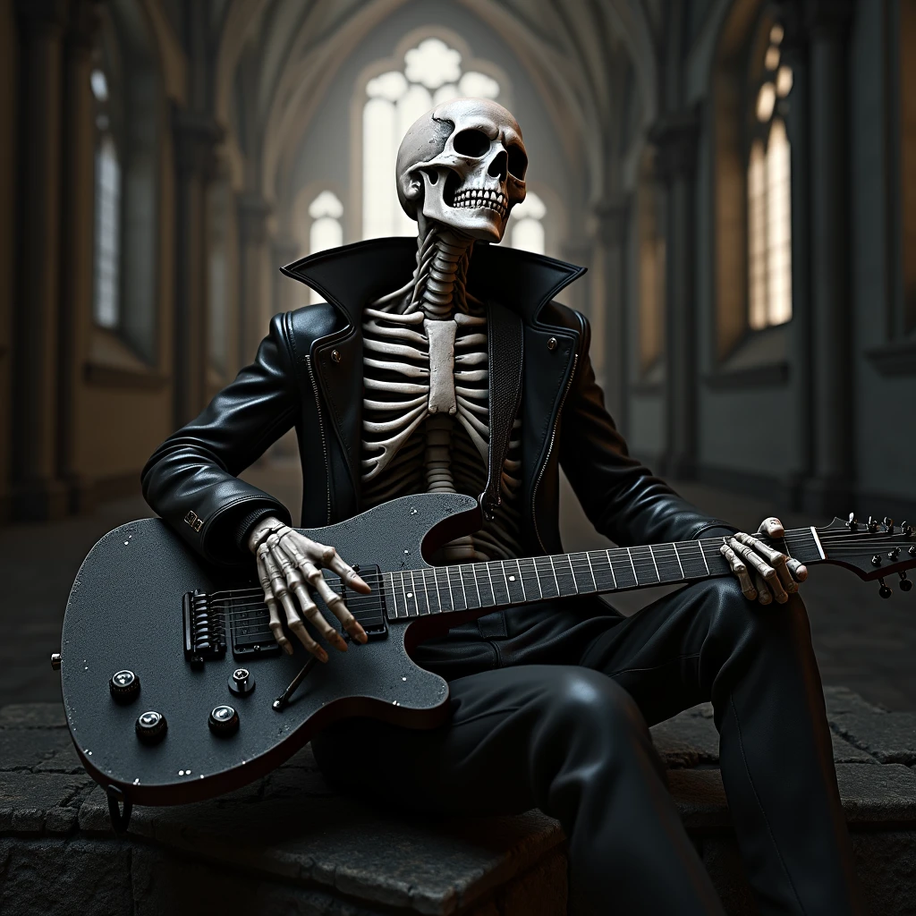 guitar material skeleton