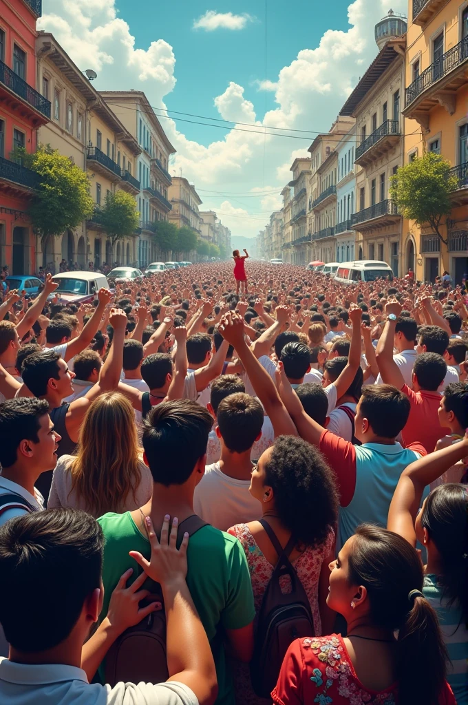 naked, Miley cyrus, young, hole body,stage, crowdsurfend , lets fans touch him, masterpiece, anatomically correct