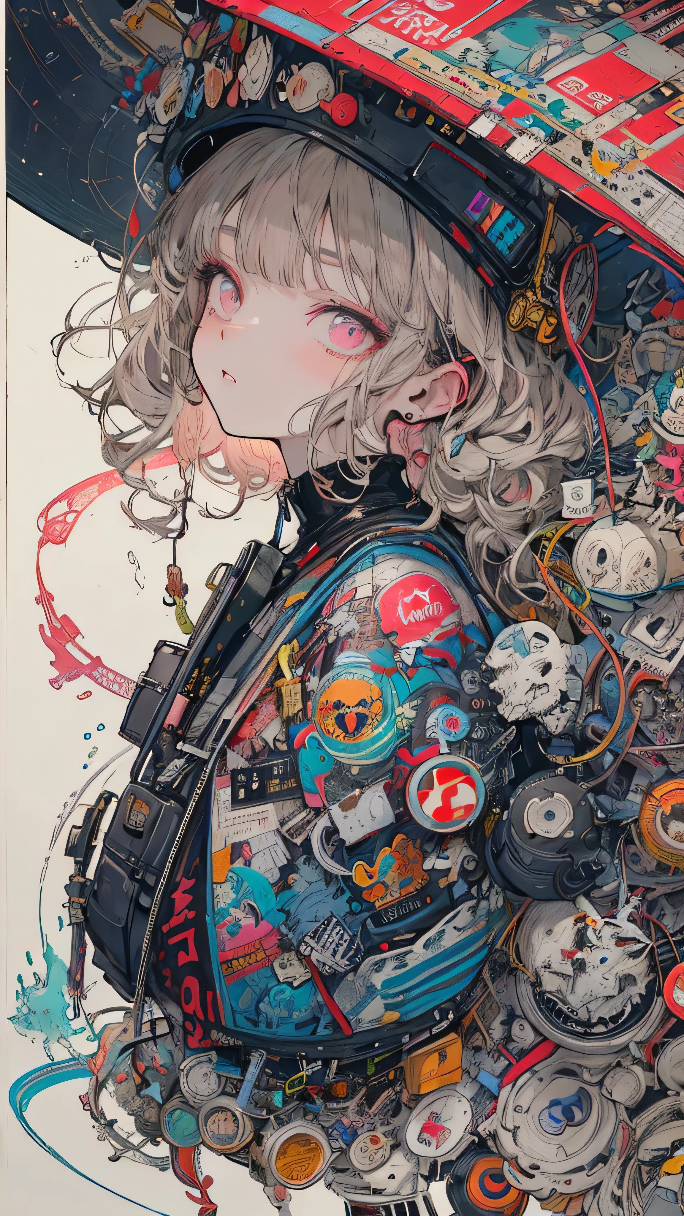 portrait, waist up, (((car, tank))), cybernetic augments, techwear, black and white, tattoo design, tim burton style, junji ito style, masterpiece, monochrome, manga, intricate details, intricate ornaments, gothic ornaments, intricate, detailed, extremely detailed , white background <lora:t5darkfairytales:1>, technopunk <lora:technopunk:1>, technoballx <lora:technoballx-000040:0.7>