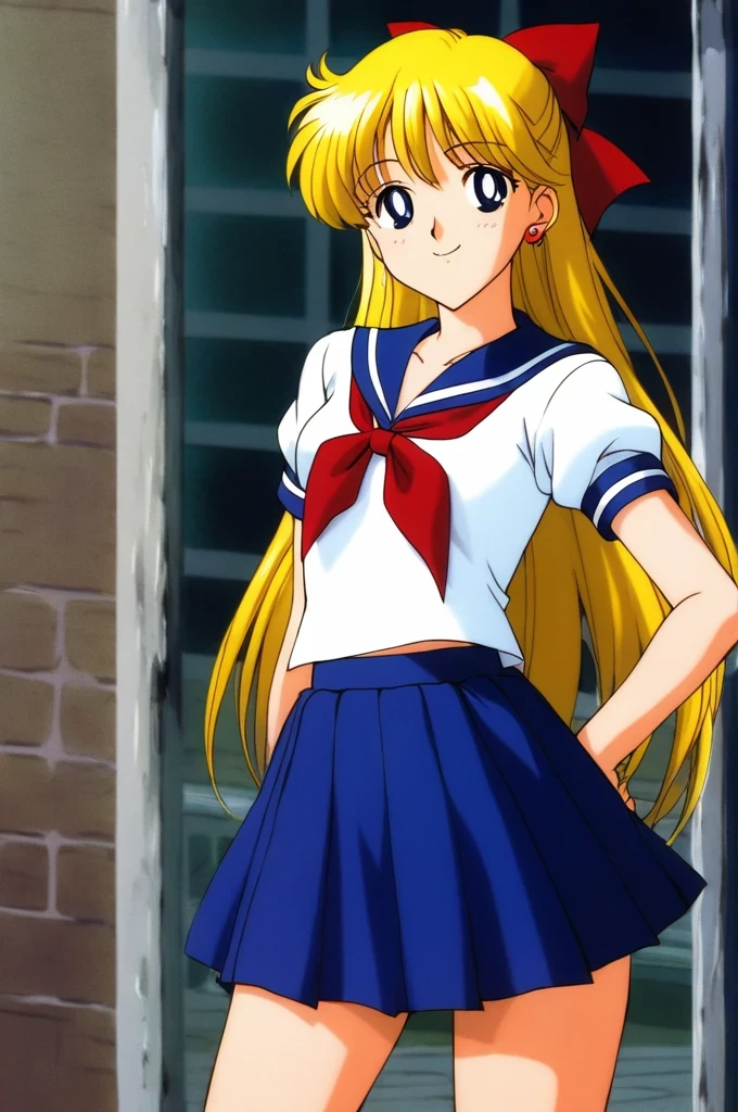 (masterpiece, best quality:1.2), (realistic, photo-realistic:1.4), RAW photo, highres, extremely detailed, intricate details, cinematic lighting, (front view, view from below:1.3), (full body, standing, boots:1.5), (sailor moon, tsukino usagi), solo, 1girl, a yo female wearing (sailor senshi uniform:1.5), tall girl, (huge breasts:1.4), (long hair, blonde hair, hair bun, twintails:1.4), jewelry, (fabric, white-gloves, darkblue-collar, lowcut-skirt, darkblue-miniskirt, red-choker, red-bow, red-boots:1.3),,detailed face, detailed eyes, pale skin, fine-textured skin,
 (peeing self,urination:1.4), (ashamed:1.2), desperate for peeing, wetting her clothes, pee runing down her legs, pee desperation pose, pee desperate face, big urine puddle,
photo background, outdoors, city landscape, buildings, alley, crowd in background, daytime, sunny, in summer,, upskirt view,