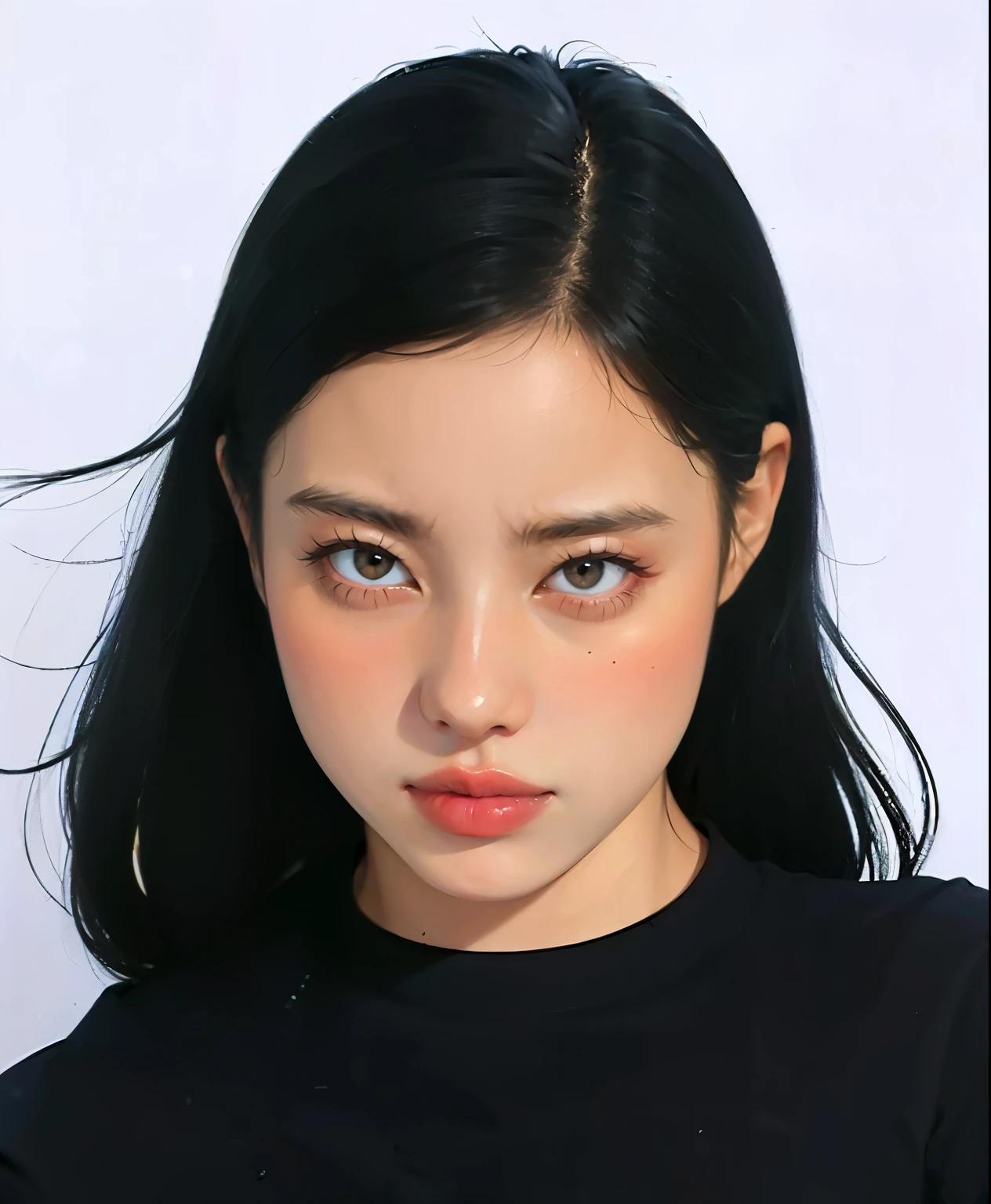 Female doctor, 45 years old、Beauty、Wearing a pure white lab coat、Married woman with a beautiful face、Matching gazes、Looking at the audienceいる、Elegant hairstyle、Brown medium hair、(Bust up shot:1.4)、(Realistic), (Hyperrealism), (photoRealistic), Depth of written boundary, Cowboy Shot, (Tight waist:0.7), Looking at the audience, Walking towards here、Realistic facial wrinkles、(Realistic), (Hyperrealism), (photoRealistic), Depth of written boundary,