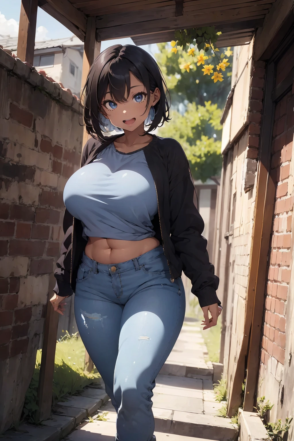 ((masterpiece, best_quality)), (photorealistic:1.4), solo, 1 girl, white_background, black_hair, SHORT_hair, zettai_ryouiki, loose long sleeve T-shirt, (outline of the nipple can be seen through the clothes), areola bulge, Chuck Taylor, crotch gap, running shorts, crotch barely seen, cameltoe ,shiny skin, sweaty skin, nose blush, canvas tote bag