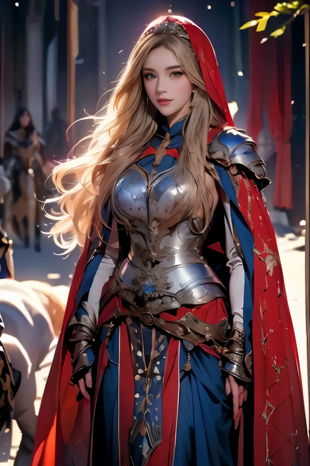  beautiful woman, Remove background, Change the background, woman in armor,