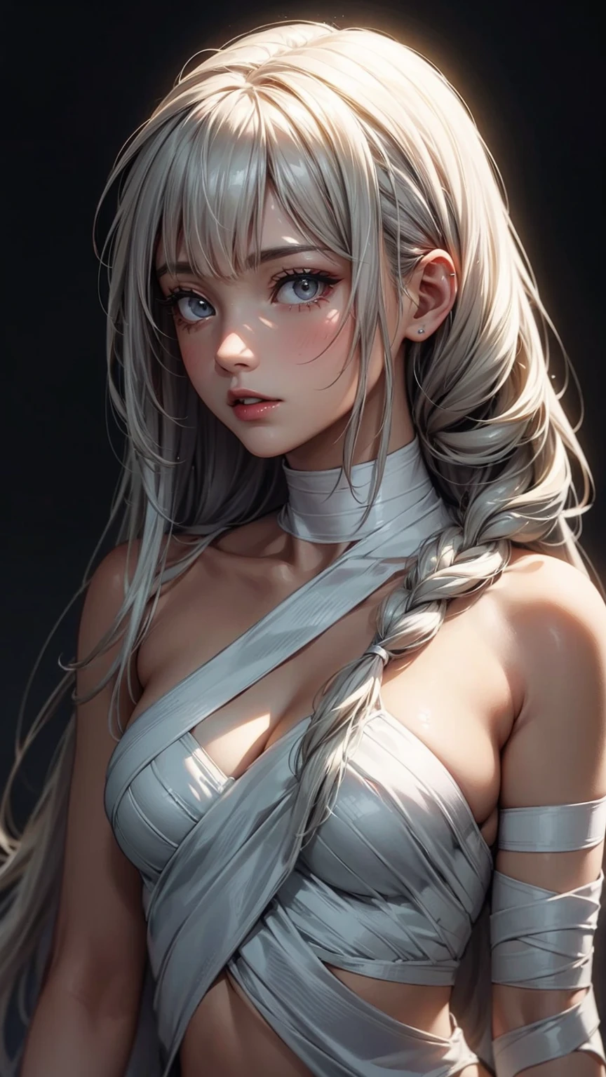 Lower breasts beautiful girl white liquid