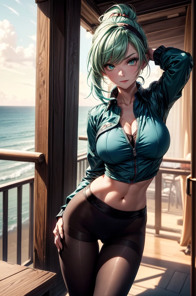 tatsumaki, tatsumaki, (large breasts:1.2), large ass, bra, panties, black bra, black panties, , BREAK indoors, office, BREAK looking at viewer, BREAK (masterpiece:1.2), best quality, high resolution, unity 8k wallpaper, (illustration:0.8), (beautiful detailed eyes:1.6), extremely detailed face, perfect lighting, extremely detailed CG, (perfect hands, perfect anatomy),