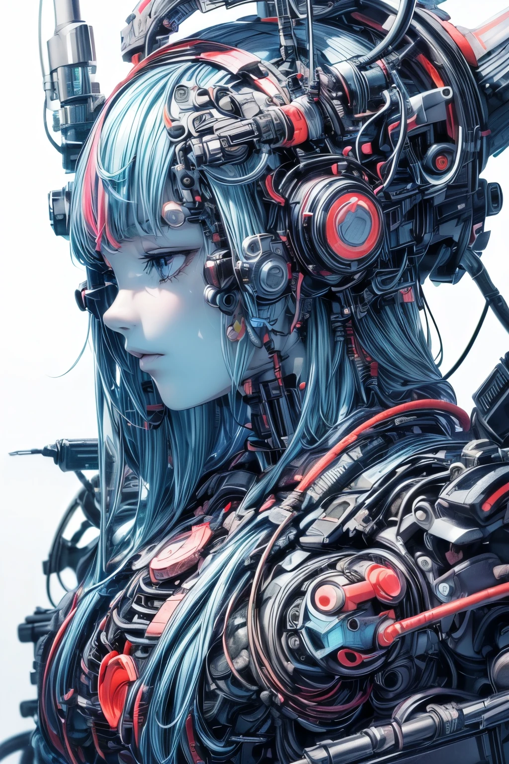 in style of Ashley Wood,in style of stephen gamel ,
1girl,noise,jalm,faulds,bioluminescence,
BREAK
from_side,chemiluminescence,chemically dyed long hair,dodgerblue,