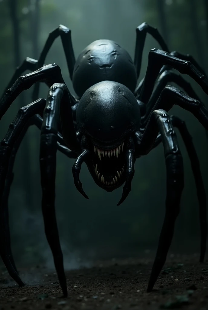 hình ảnh thực tế, quái vật spider man, 3 heads 6 arms