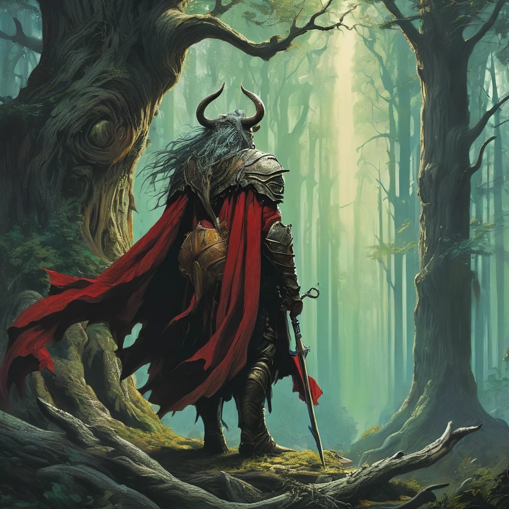 (Dark Fantasy:1.2), (Masterpiece, Epic Quality, Epic Realism, Ultra Resolution, 8K Photo Unity, Epic Detail: 1.1), Blood, Bloody Viking, White Snow Forest, (Intricate Details, Dynamic Angle, The Most Beautiful Form of Chaos, Night, Fire, Sparks, Ashes, Rim Lighting, Soft Lighting, (Professional Photography, Photorealism, Hyperrealism), Ray Tracing, HDR
