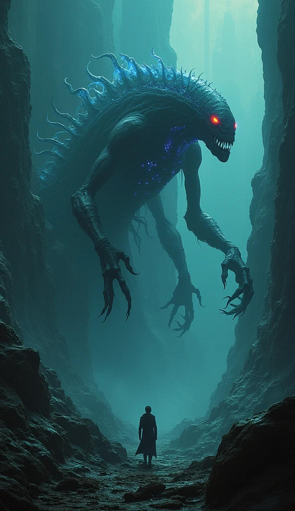 Scary under the ocean
