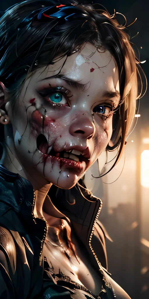 (((Ultra-HD-quality-details, ideal-cutesie))),40-zoey-olderv2-zombie,masterpiece,(detailed),(detailed skin),1girl,wearing special forces gear,(bullet wounds),action poses,ray tracing,vivid colors,vibrant colors,4k,8k,