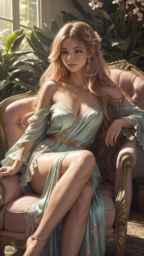 NSFW (5 nude 18 years old blonde prostitutes stand lined up for sale) (tits viewed from different angles), 3/4 view of tits, big chests, round bubble butt, colorful eye makeup, long eyelashes, big eyes, pink lipstick, Inside expensive brothel, standing horny lesbian sluts, high-class whore house, prostitutes display bodies, , long blonde hair, Victorian mansion whore house, pink and green interior, gold framed paintings, chandeliers, (slut spreads her legs to show her open pussy) pink satin couch, velvet satin, silk, marble stone columns, indoor potted palm tree pot plants, colorful green parrots in the room, fetish leather girls, lace cosplay girls, fetish white lace, gold jewelry, ruby, diamond, emerald, sapphire, earrings, gold chains, fluffy blonde haired pussy, oiled skin, shiny skin, thin waist, long legs, cinematic realism, (NSFW), gigantic breasts, horny and lustful, (huge young tits) ,(blushing red cheeks), rear-view pussy, big round bubble-butt with thin legs and thigh-gap, (oiled skin), perky giant tits blondes Naked girls, showing fluffy blonde hair pussy. hyper-realism, wearing lots of jewelry, sapphires and emeralds and rubies, earrings, gold jewelry, trees, ferns, flowers, vines; wild girls, full length pose showing feet, swollen areola, puffy nipples, firm tits, (blonde) teens, realism, cinematic, face details, busty teenager girls, blonde teenagers, full length poses, nude pussy, big lips, long eyelashes, cute nose, blue eyes, green eyes,(fluffy blonde hair pussy)lesbians, wet girls, slim stomach, long thin legs, thigh gap, big bubble-butt, perky firm breasts, large well shaped breasts, beautiful tits, swollen areola, puffy nipples, pink nipples, (faces like: Adriana Lima, Scarlett Johansson, Tarra White, Margot Robbie, Silvia Saint), standing posing,(dark honey-colored tans) ,(perky teenager tits)(tans)(honey colored skin), skin texture detail, , NSFW, nude, naked, sexy. pink high heeled shoes, gold high heeled shoes, fishnet body stocking.