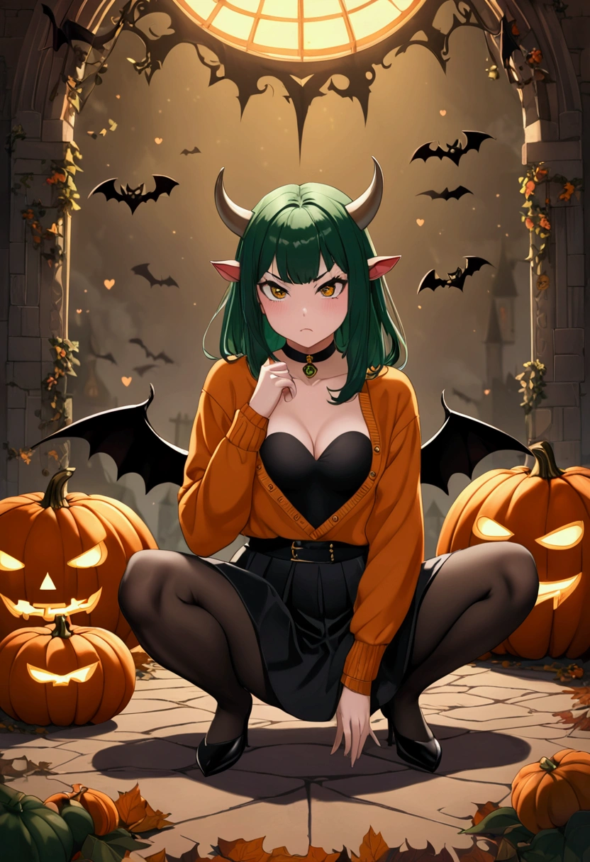rating_safe, score_8_up, score_7_up, score_6_up, uncensored, wet skin, small breasts, pale skin, cute perfect face, thin body, ???-like proportions, large head with big eyes, tiny limbs, (((witch-hat, short black messy hair))), tiny prepubescent innocent helpless young little witch-babygirl sitting terrified inside huge chalk-drawn pentagram, (stumbled backwards and fallen on her butt), (((abnormally huge demon-horse towering over girl))), (((absurdely huge red monster-dick throbbing above her cute face))), ((precum dripping from flared dick down onto girl's forehead)), ((shocked blushed face)),  (((monstrous feral red demon))), ((cute feet)), (witchy nylon stockings), gothic witch-minidress, nylon sleeves, magic necklace, big amazing purple eyes, ((scared and shocked expression)), breathless gasp, scared of dick in front of her, white cum-puddle, detailed background, inside dark witch castle background, ((occult chalk lines on stone floor)), low light, (tiny prepubescent child), ((absurdely giant red demonic dick))