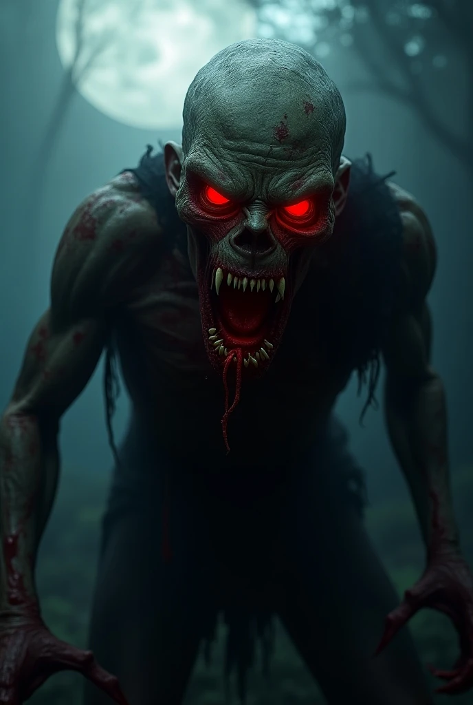 a grotesque anamorphic warrior, angry eyes, crazy expression, violent figure, degeneration without purification, intricate details, highly detailed, dark fantasy, concept art, cinematic lighting, dramatic pose, moody atmosphere, chiaroscuro lighting, digital painting, 8k, photorealistic