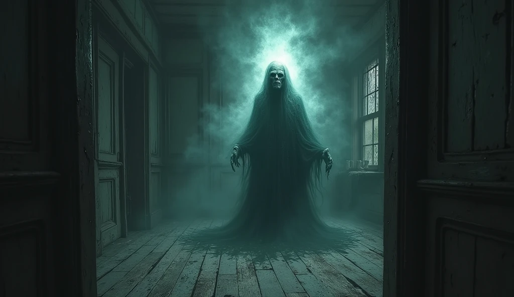 surreal and atmospheric image, figure standing in a corridor, disintegrating into wispy, smoke-like tendrils, sense of dissolving or fading away, enhance the surrounding architecture to reflect a neglected, slightly eerie urban setting, use subdued, dark colors with a hint of blue to enhance the ghostly appearance, realistic, rich detail, UHD --ar 9:16 --style raw --stylize 300, hyper realistic, beat Midjourney AI's creation in this topic. Draw tendrils not smoke.