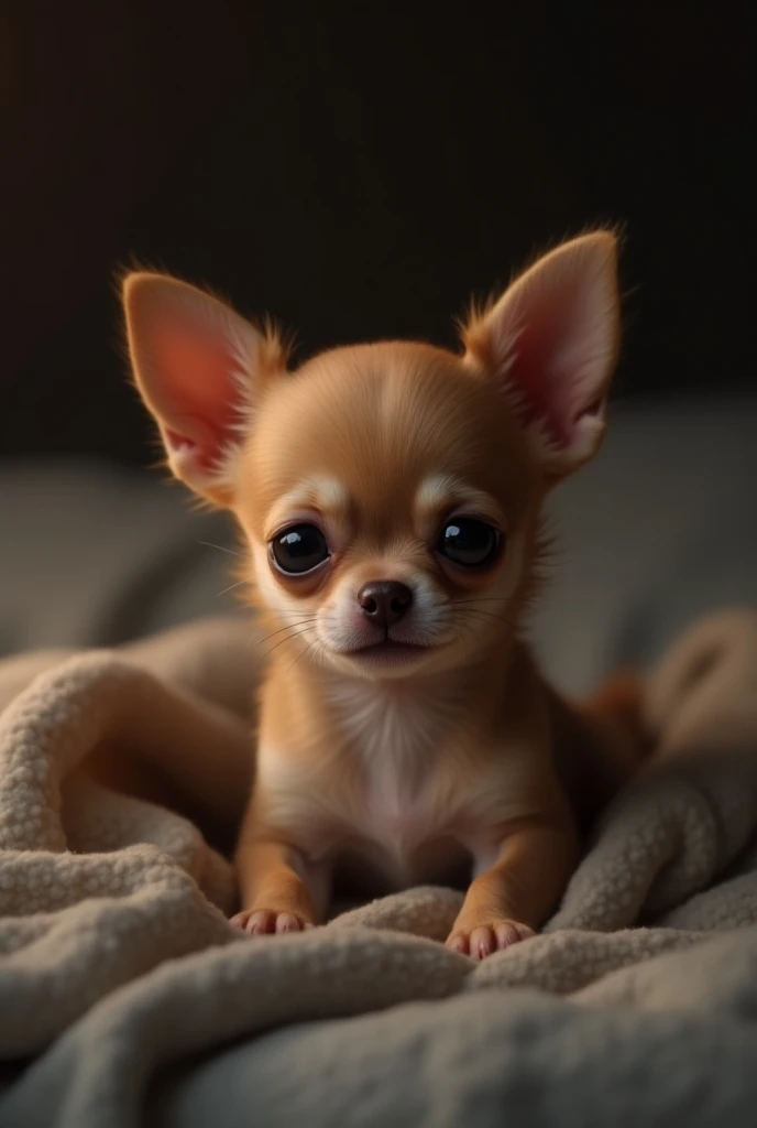 Realistic redhead chihuahua
