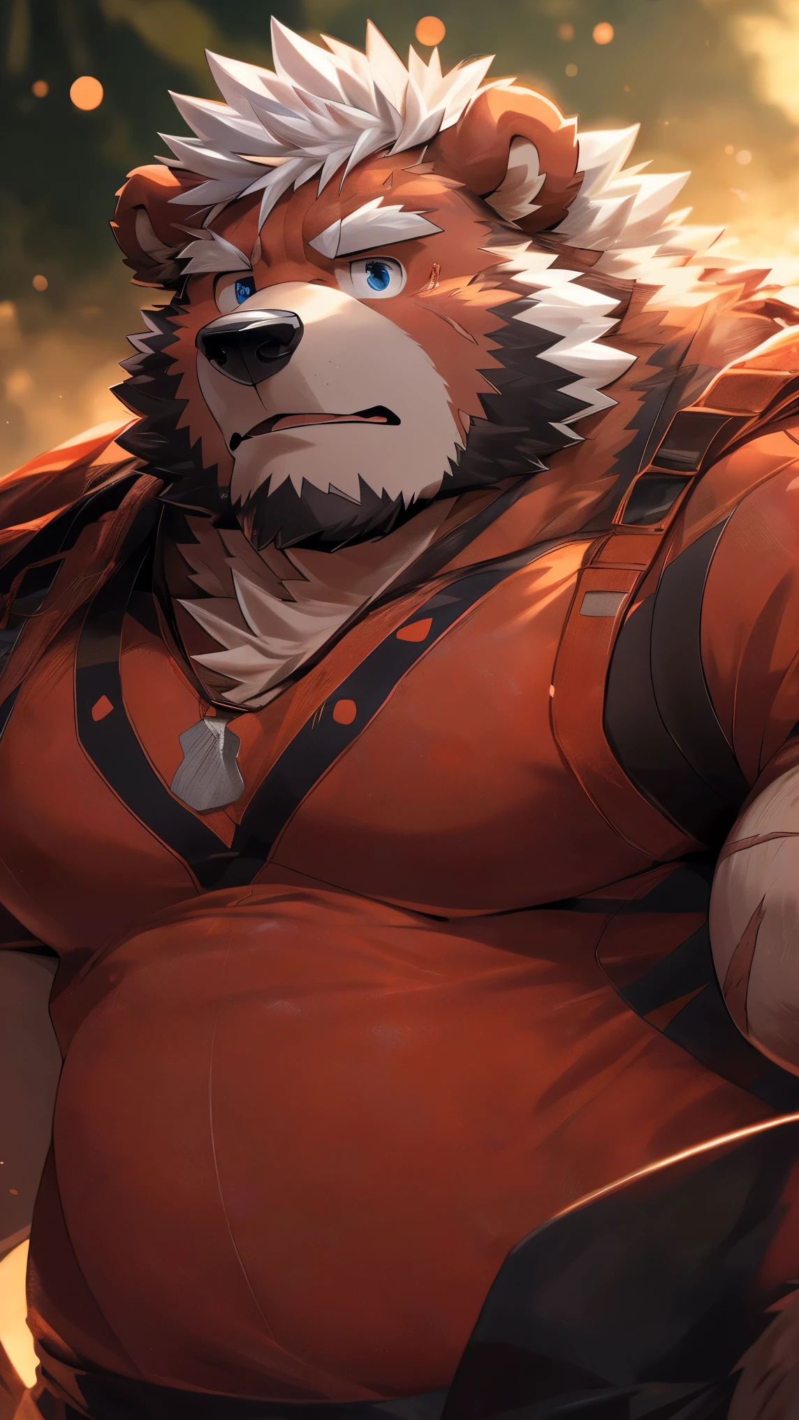 male, red panda, hi-res, good graphics, great anatomy, anatomically correct, (by dangpa, nullghost)