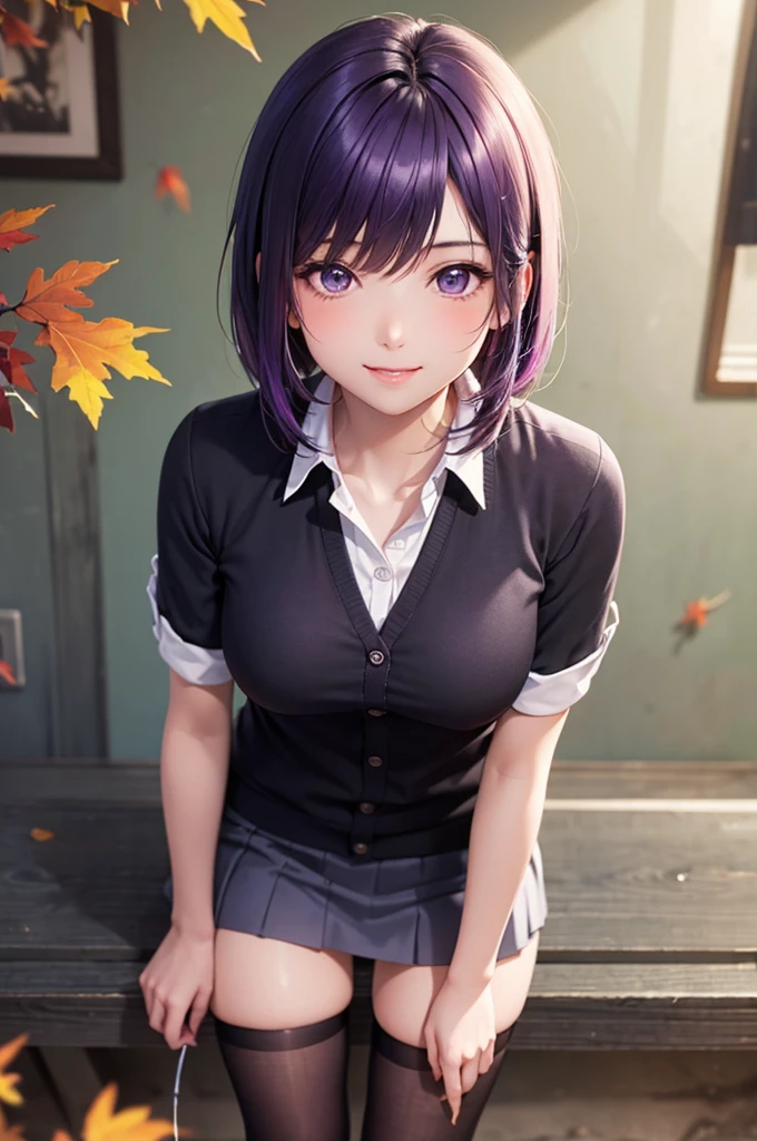 sit in Sauna room , steam , waistband of skirt is at the point above chest , plaid skirt , pleated skirt , Tight shirt , white Shirt , school girl , skirt under breasts , skirt is near breasts area , skirt is adjacent to the chest , (masterpiece, best quality, hires, high resolution:1.2, 4k, 8k , high quality), extremely detailed, realistic, intricate details, highres, 1girl, solo, (large breasts, thick thighs, wide hips), arched back,(cinematic lighting, sunlight, perfect lighting, backlighting), eye-level shot, extreme close-up-shot, looking at viewer, , green skirt nakano_yotsuba_ecsta, blue eyes, orange hair, hair ribbon, nakano yotsuba, short hair, green ribbon, hair between eyes , big breasts , big tits , masterpiece, best quality, 1girl,smile,reisen udongein inaba, purple hair,very long hair, rabbit ears, red eyes,black jacket,pink skirt,necktie , twin tails hair