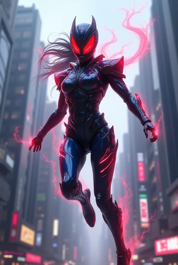 Kamen Rider female - SeaArt AI