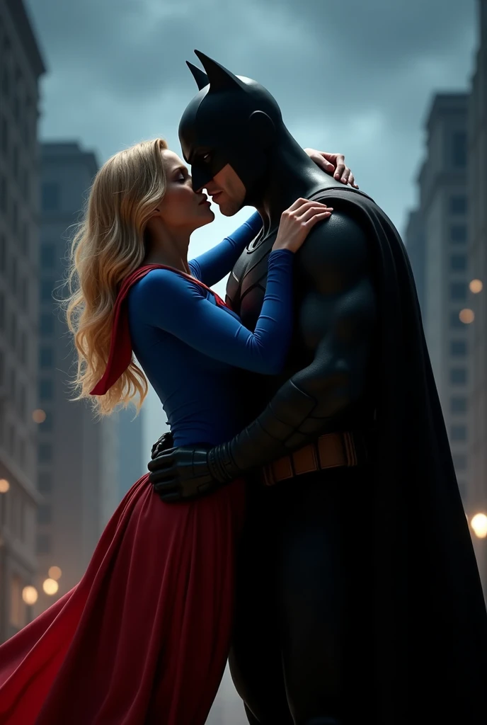 Give me the drawn outlines of Adele's silhouette next to Batman to draw it on a note