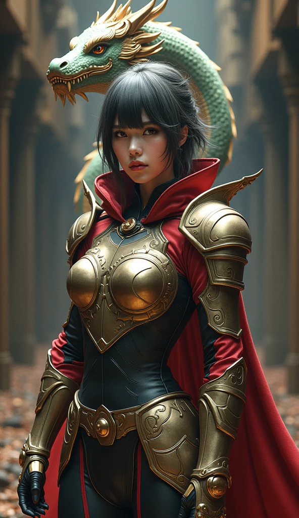 Realistic cosplay woman