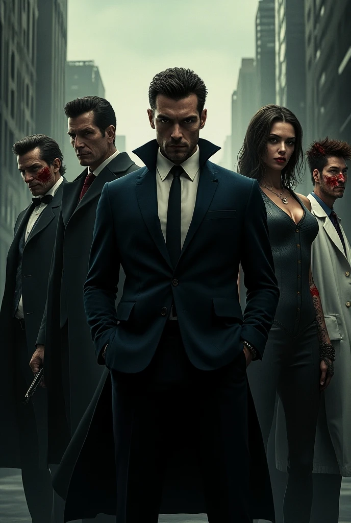 Realistic helltaker characters as if they were real people


