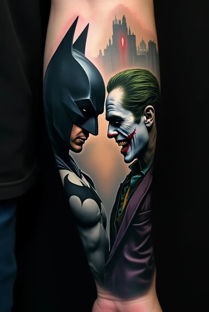 Spiderman and Joker