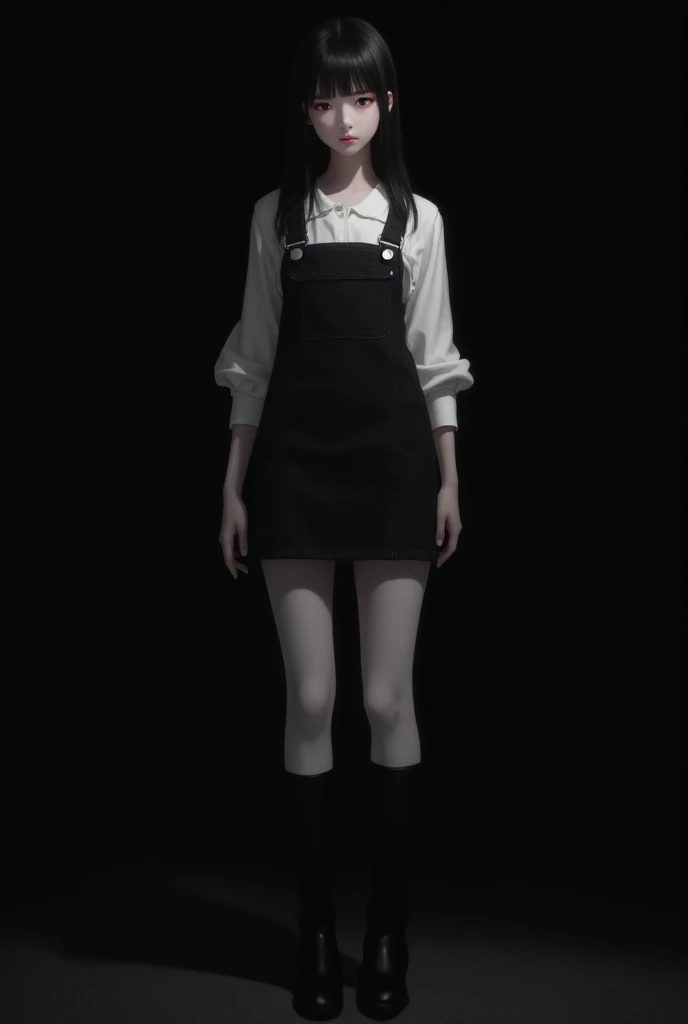 score_9, score_8_up, score_7_up, source_anime BREAK wednesday,
, 1girl, solo, twin braids, braid, black hair, looking at viewer, dress,((( 5 toes, black toe nails, Focus full body, tied ankles together,tied arms, with no shoes,standing,)))
