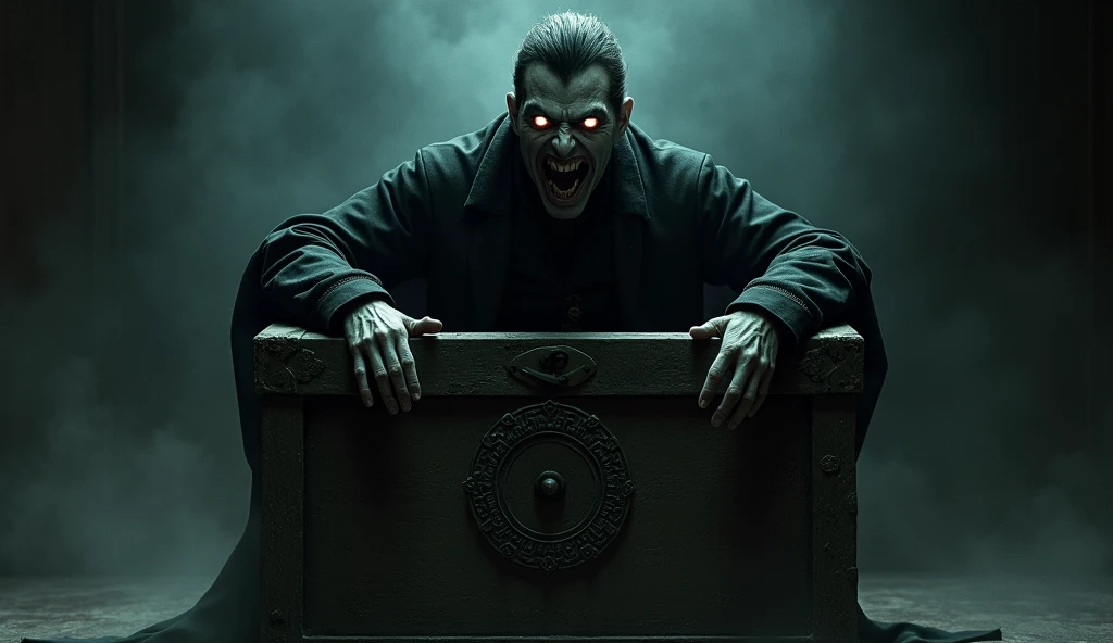 Scary vampire monster old man, high quality raw photo, Excellent composition, (Cinematic lighting, cinematic colour, Masterpiece, high detal, Best quality, Photorealistic, Ultra photo realsisim, 8k hdr:1.2)