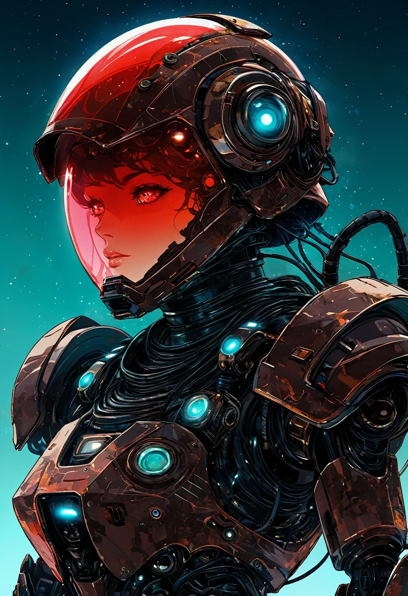 Space art galaxy landscape, concept art, vector, high quality - SeaArt AI