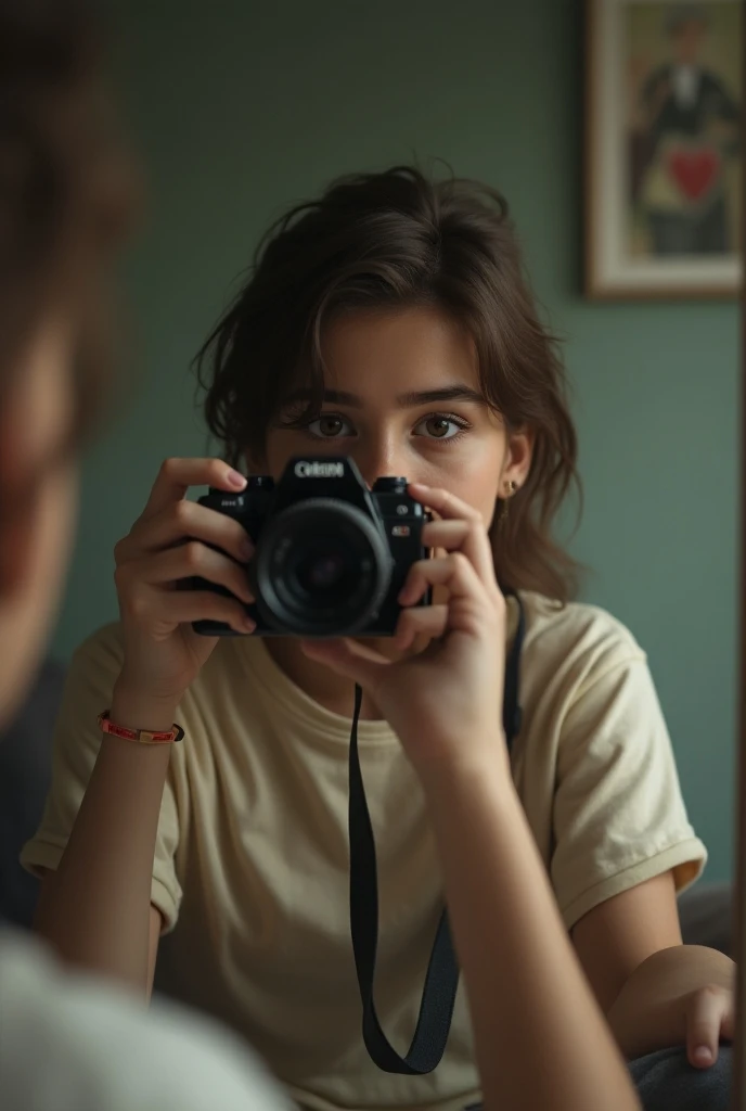 a takes photos of people shooting small children