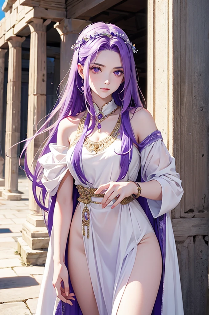 caier, (8k, RAW photo, best quality, masterpiece:1.2),
(realistic, photo-realistic:1.1), ultra-detailed, extremely detailed cg 8k wallpaper,fashion,
(crystalstexture skin:1.2), (extremely delicate and beautiful),
1girl, navel, jewelry, large breasts,long hair,bare shoulders,looking at viewer, thighs, (beach:1.2), on beach, bikini, earrings, cleavage, <lora:caierfan-15:0.4>,(topless:1.5), nipples, nsfw, uncensored ,natural lighting, soft lighting, day,<lora:edgOrgasm1:0.5>, edgOrgasm, outdoors, sea, (tropical:1.2), white sand, light blue water, PURPLE HAIR