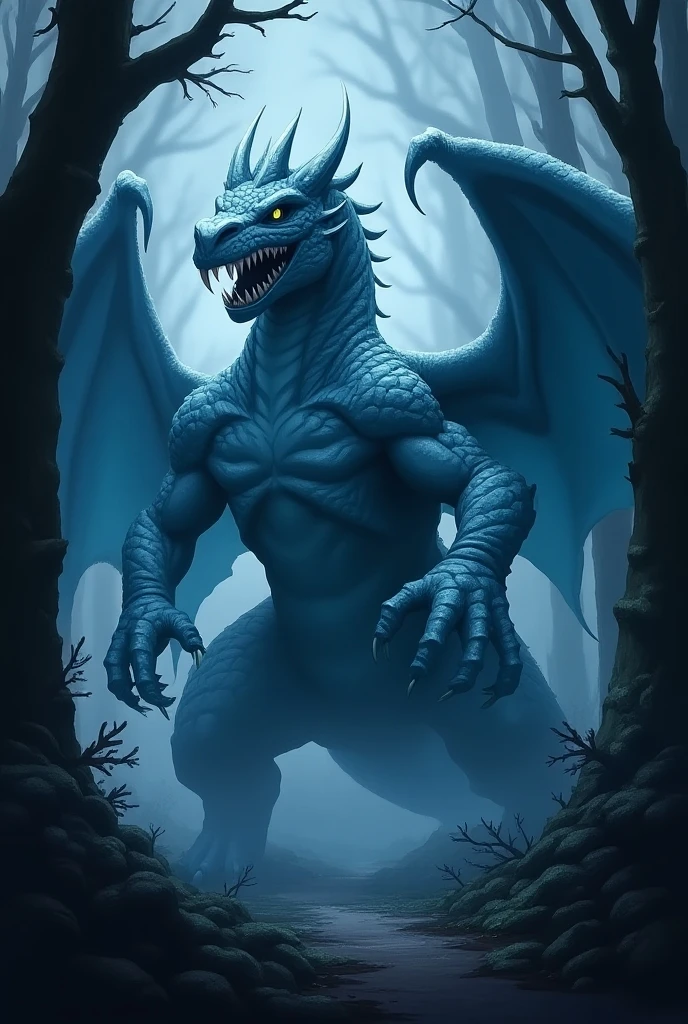 Terrifying dragon