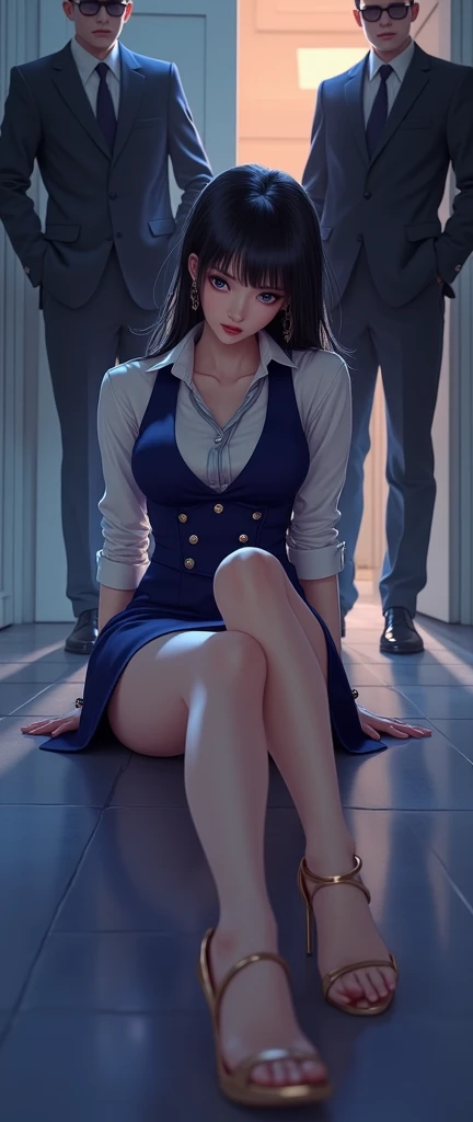 1 girl (Masterpiece, best quality, photorealistic, highres, photography:1.3), close-up portrait, sharp focus, 1 brunette girls, European fashion models, flawless skin, slim feminine appearance, flat abdomen, slender abs, cleavage, messy long hair, detailed hair strands, delicate sexy face, allure look, ((group of men, 1 girl surrounded by men, gangbang, group sex, blackedscene, sex, big dicks)), outdoor fashion photoshoot, standing pose, ((realistic, ultra realistic, realism, realistic detail)), freckles, blush, brown hair with blonde streaks, reverse cowgirl position, sex from behind, 1boy, 1girl, penis,