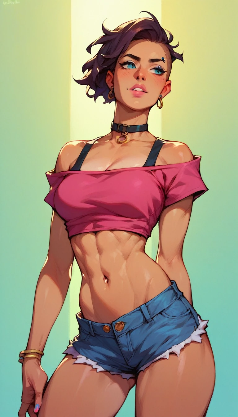 score_9,score_8_up,score_7_up,source_アニメ, 1 girl, Miss, (Sexy pose: 1.9, touch: 1.9, cleveage: 2), Gorgeous, (Large target: 1.8), (underwear: 2, OK: 1.9, underwear: 1.4), (short hair: 2, Bob: 2, #5: Parted Bangs: 1.6), Watch the viewers, (1 girl's Eyes: 1.6), Reality, (Bokeh), (Flowing hair, Lips, open mouth: 1.43), Gorgeous, Pure face_v1:1,