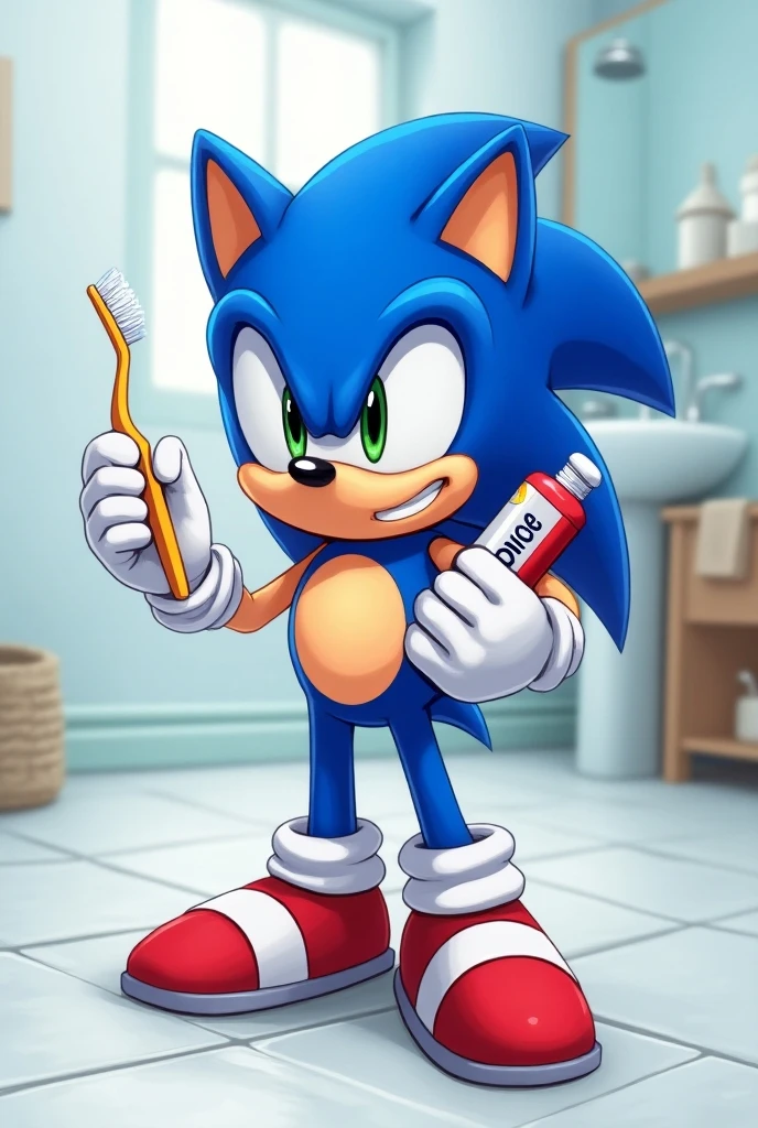 Pirate Sonic the hedgehog inside a pirate ship, Surrounded by tentacles, saliva,
