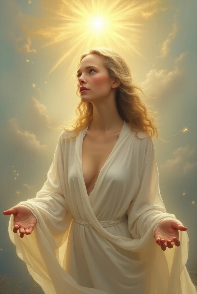 Scandinavian 20 year old girl, nude, Her arms are above her head, (Camera angle is low, show the ceiling and arches) Completely naked, full body, (realistic photo of a pretty scandinavian blonde girl), (medium breasts), (detailed cameltoe), (long hair, blonde hair), (bright eyes, vibrant eyes, blue eyes), (cute smile), (beautiful face, illuminated face), (natural skin, glowing skin, realistic skin, beautiful skin, perfect skin, detailed skin, vibrant skin, rosy skin), (athletic body, perfect body, sex body), (location in a European cathedral with stained glass windows), shafts of light, (looking directly at the camera), (ultra high definition, hyper-realistic, highly detailed, high quality, high detail, ultra-detailed, ultra-realistic, realistic, detailed), (best quality,4k,8k,16k,Highest,masterpiece:1.3),(realistic,photo-realistic,photorealistic:1.4), (extremely detailed CG unit 16k wallpaper), 16k UHD, 16k HDR, sharp focus Fujifilm XT3, professional lighting, film grain, RAW Photography, digital SLR camera, Fujifilm XT3 Realistic painting art, Utilize state-of-the-art deep learning models and adjust parameters according to quality metrics such as Structural Similarity (SSIM) and Perceptual Loss to create an image that is indistinguishable from a real, high-quality photograph,
