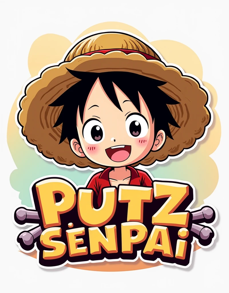 Fait moi un logo one piece avec le mot Kéké