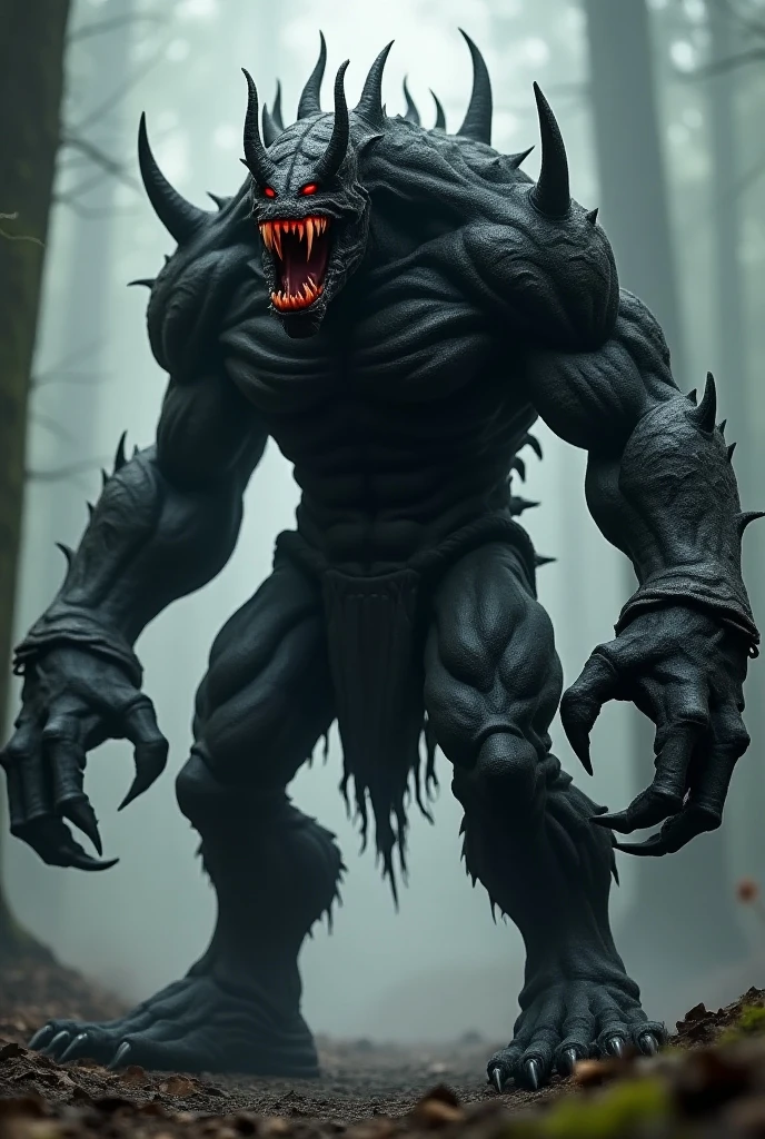 a nightmare werehog sonic humanoid creature, black fur, white glowing eyes, white gloves, black tentacles surrounding its body, dark aura, extremely detailed, 8k, photorealistic, cinematic lighting, chiaroscuro, dark fantasy, horror, moody atmosphere