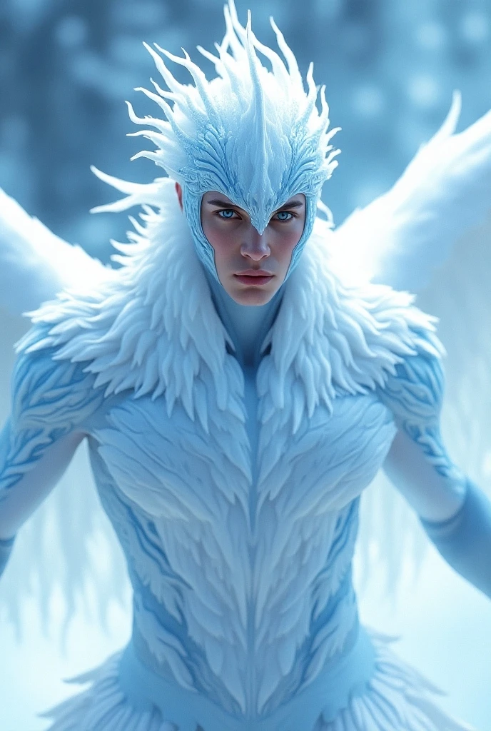 (Jack Frost: 1.6), full full body shots  photorealistiic young man, 18 years old, milk white skin, blue eyes, white hair, shirtless, 6-pax abs, (full body shot), young boy, 18 years old, beutiful, perfect, milk white skin, slim body, very detailed blue eyes, very pale skin, barefoot in a snow forest, winter. (masterpiece:1.4, best quality), (intricate detail), Unity 8k wallpaper, Ultra Detailed, (abstract art:1.2), (Anato Finnstark style:1.3), boy from another dimension, a symphony of iridescent colors merging and shifting seamlessly, dynamic pose with rotating patterns of energy around you, a mix of determination and serenity in his expression, a general feeling of transcendence and exploration, consumed by inner darkness, empty waiting you, (Beautiful cosmic eyes), perfect lighting, perfect shading, (Children face), naked and nude