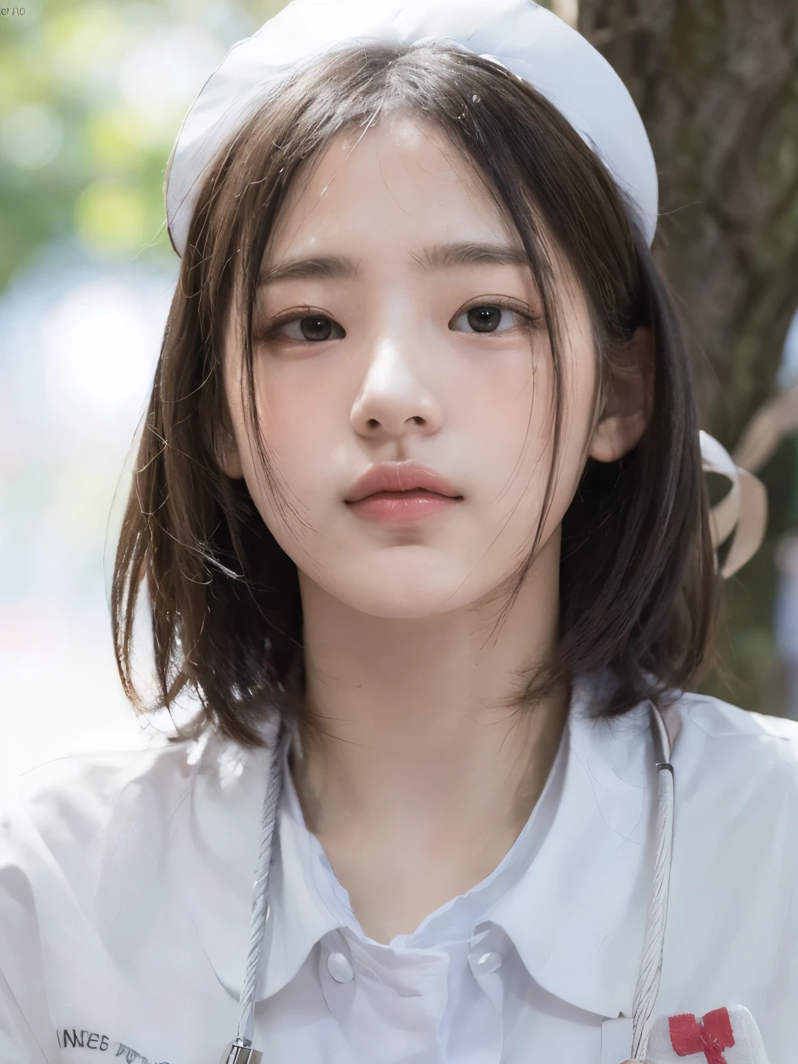 tmasterpiece， best qualtiy， 8K， 85mm portrait， hoang lap， beuaty girl， adolable， the street， （比基尼，A white bikini，White panties），fully body photo， long whitr hair， Slim， neonlight， （Lianyungang， Akishima， Yeonggwang：0.4）， no-makeup， ssee-through， depth of fields， Ultra photo realsisim， A high resolution， photography of， Sharp focus， hdr， Face light， 动态照明， highest details， extreme hight detail，Super meticulous，finedetail，real-looking-skin，exquisitefacialfeatures