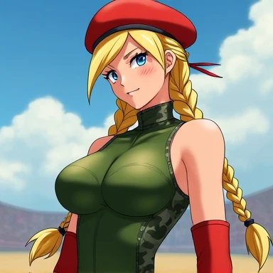 Cammy has big boobs 