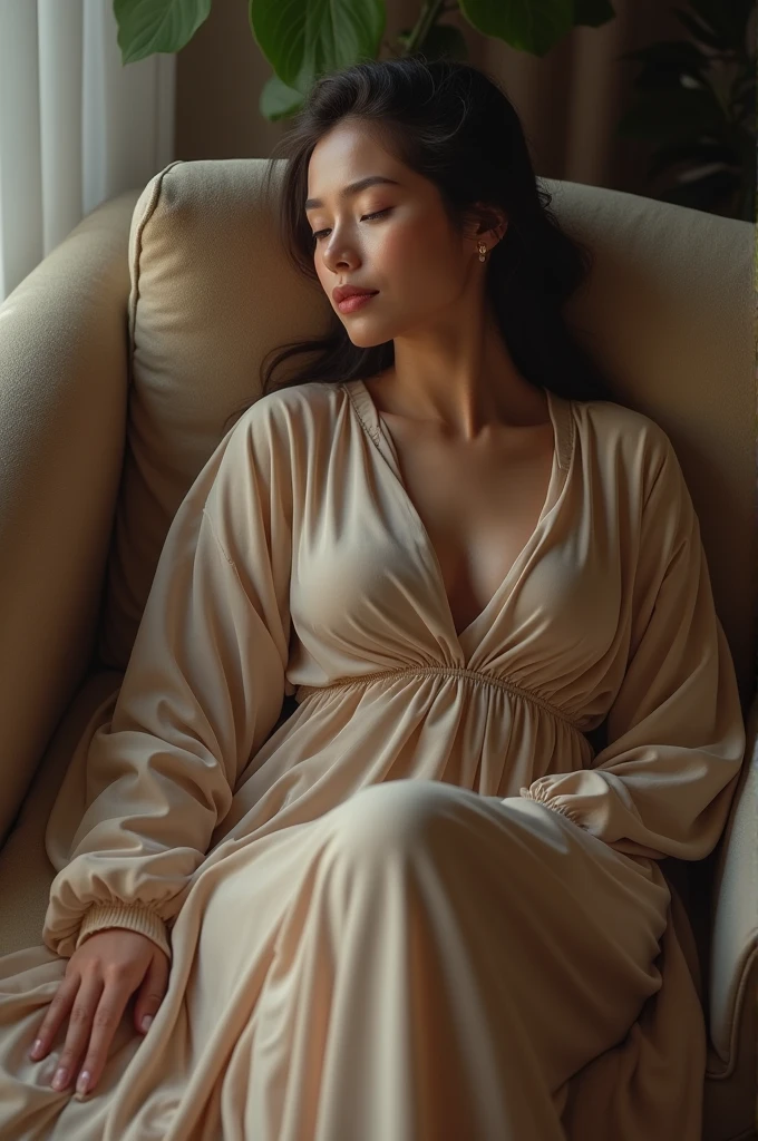 Asian people,teens girl,fullnude,Pregnant women with,private,In the hotel's luxury suites,Chest normal,long whitr hair,long leges