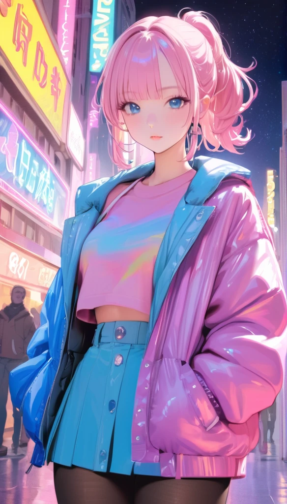 cute woman, cat ears, oversized pullover, playful, bare legs,, (highres, highly detailed:1.2), cinematic lighting, vibrant colors, <lora:epi_noiseoffset2:0.25>, <lora:more_details:0.25>