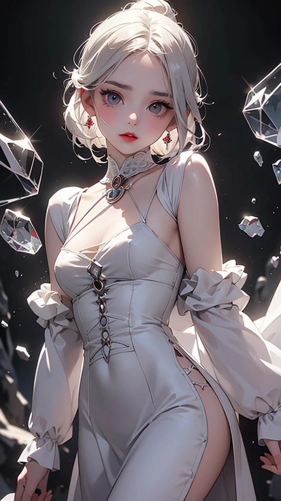 Sad girl,cry,darkness,Rain sky,。.。.。.。.。.。.。.。.。.。.。.。.。.。.。.。.。.。.。.3D,Upscale,hard disk,Blonde short,is crying,with his back turned
