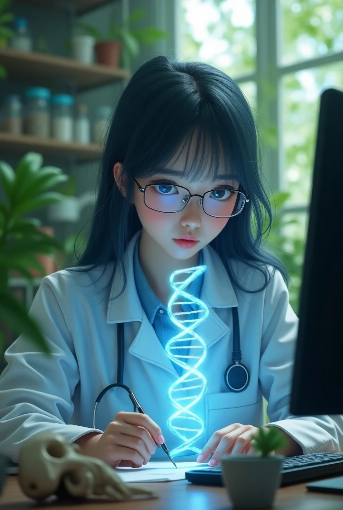 She has a desire to be a scientist