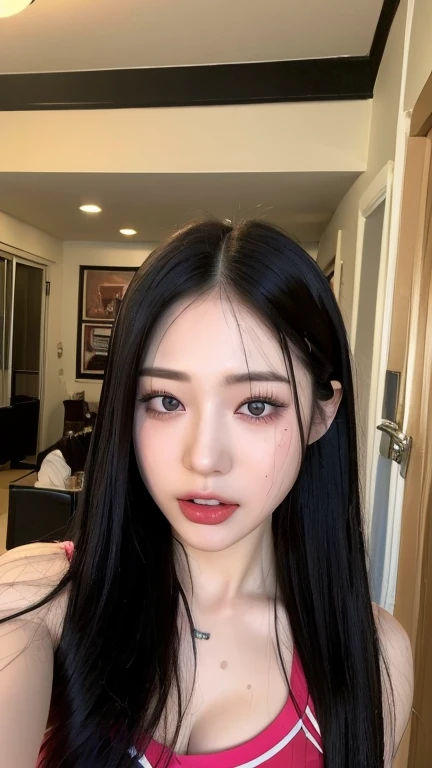 ((Best quality, 8k, Masterpiece :1.3)),  beauty body slim dolls,   1girl,   (rose))).   ultra-detailed face,   highly detailed lips,    detailed eyes,   double eyelids, super large breasts, super large ass, Breasts grab, lust,    Make-up face.    long eyelashes.   ((Black hair straight)).

((Wet skin)),   ((cheer leader)), in the room, Infront door, sex, doggy style, cum, ahegao